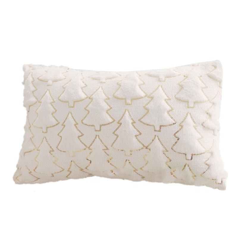 Removable Cushion Cover for Sofa Office Chair Christmas Pillow Sleeve Decorative and Functional Pillowcase for Home Use