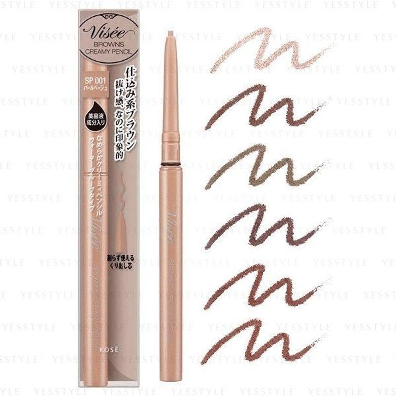 Kose - Visee Riche Browns Creamy Pencil Eyeliner