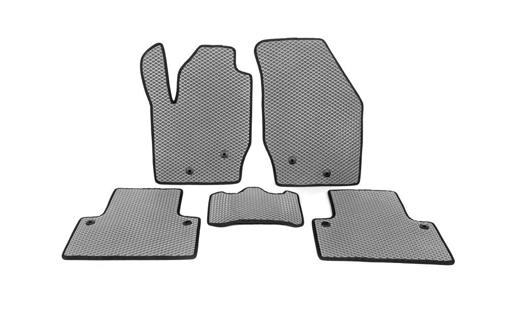 

Rugs (EVA, Gray) 5 seater, 2 rows for Volvo XC90 2002-2014
