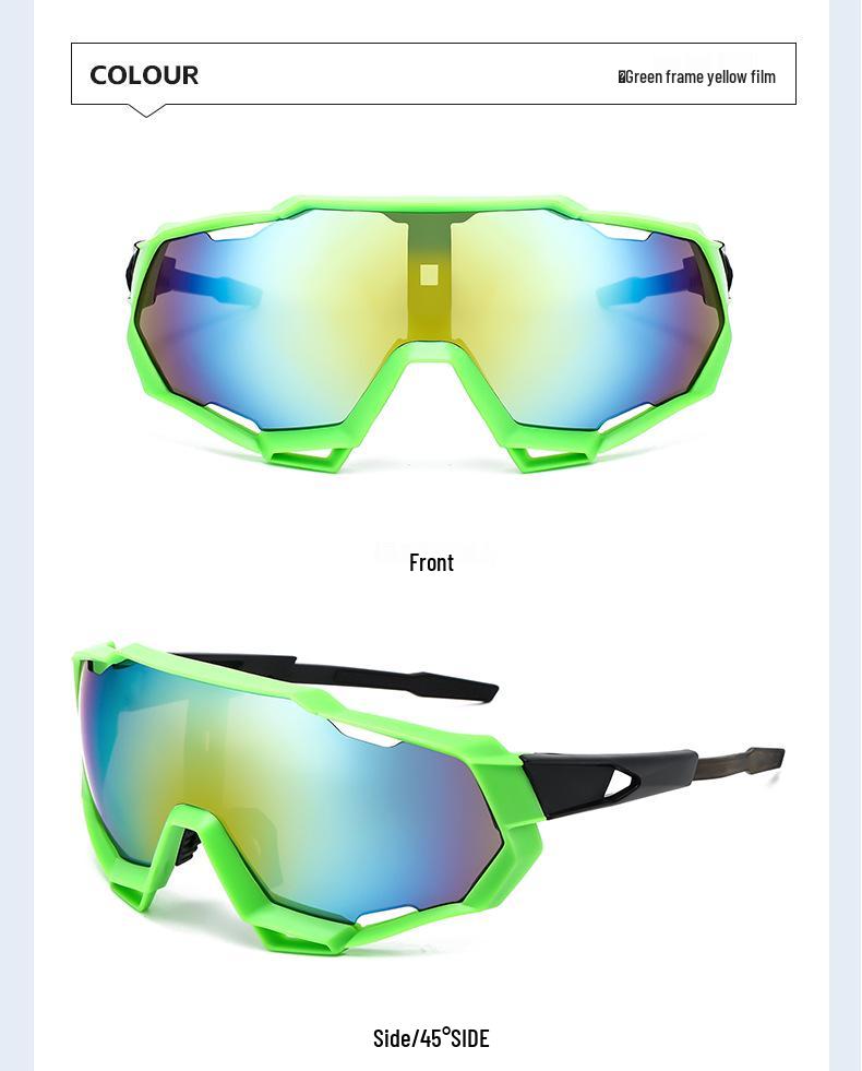 European Style UV Protection Colorful Cycling Sunglasses