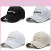 Fashionable Baseball Cap With Embroidery For Outdoor Activities Adjustable Sun Protection Hat