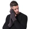 Thick Men Knitted Gloves Windproof Cold Proof Mittens Leisure Warm Gloves  for Outdoor Travel