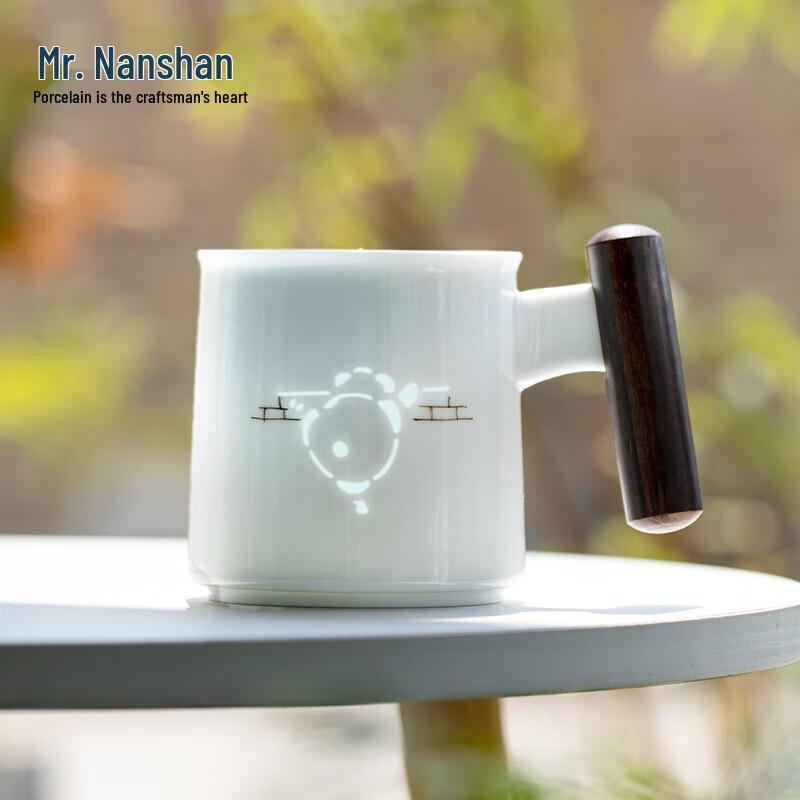 Nanshan Xiansheng Panda Ceramic Tea Cup