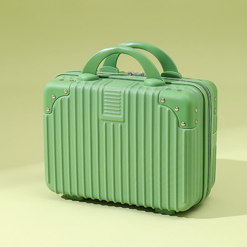 14-Inch Mini Suitcase Makeup Case with Combination Lock