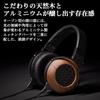 FOSTEX Open Dynamic Premium Headphones Solid Black Walnut [Model] TH808, Finish, TH808(AZ)