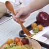 1PC 2 in1 Dual Head Soup Spoon Fork Natural Wood Cutlery  Dinner Tableware Set DIY Home Kitchen Accessories Flatware