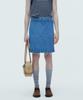 NOHANT Skirt Denim Pants Mid Blue
