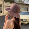 Ladies Floppy Sun Hat With Breathable Mesh And Floral Design For Spring And Summer