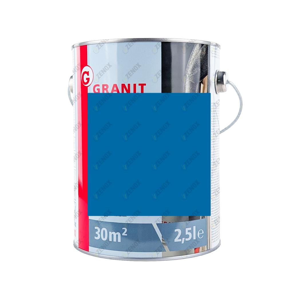 Eicher Alpine Blue Paint Varnish NOPOLUX WICKENS GRANIT 2.5 Can
