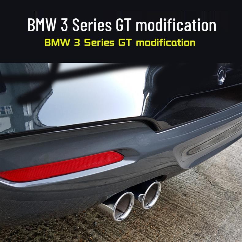 BMW 3 Series GT F34 Stainless Steel Carbon Fiber Exhaust Tailpipe