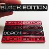 Zinc Alloy Black Edition Car Stickers Warrior Modified Badges