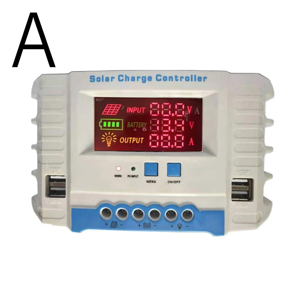 

LCD Display Solar Charge Controller 12V/24V For PWM 50V Battery,10-40A Optional LCD Display Solar Charge Controller