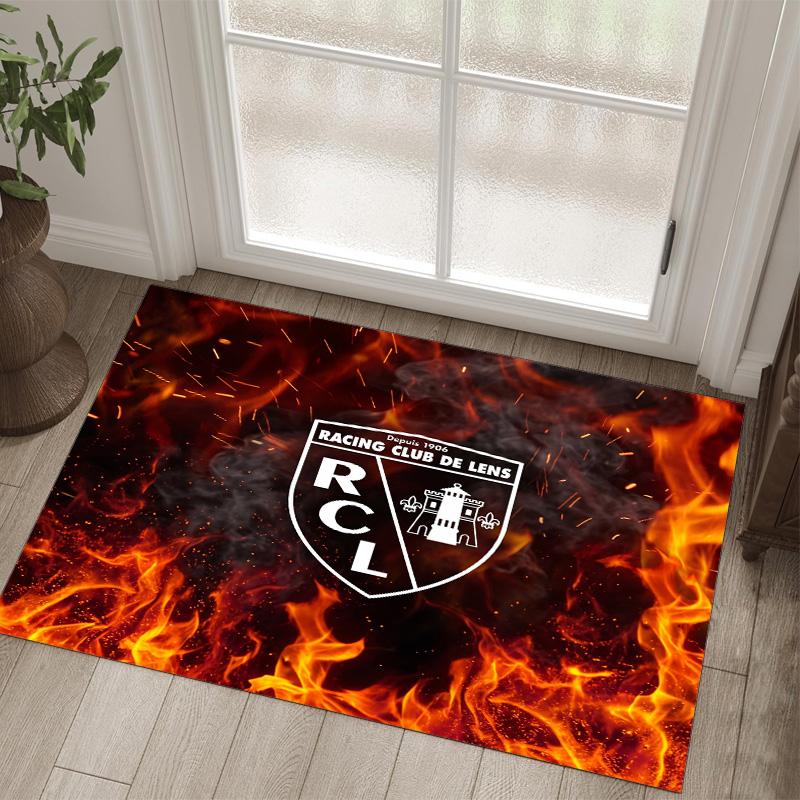 Linse FC Design Kristall Samt Teppich Gemütlich Nein?Rutschfester Teppich mit Aufdruck für Schlafzimmer Wohnzimmer Eingang