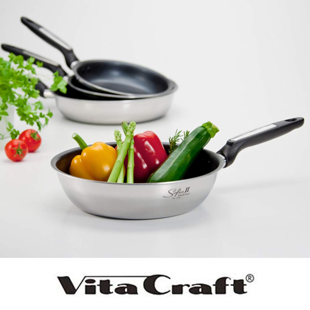 Vita Craft Sofia II Frying IH 1750 yen Pan, 20cm, Compatible,