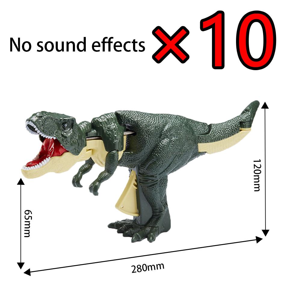 Swinging Dinosaur T-rex Toy Creative Telescopic Spring Dino Fidget Christmas Gifts Children Decompression for Kids Battery-free