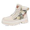 2025 High top casual sports shoes men's new thick sole breathable increase fashion casual vulcanized shoes men's naked boots