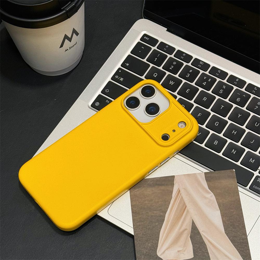 Frosted Solid Color For Magsafe Case For iPhone 17Pro 14 13 15 16 Pro Max Touch Camera Button Magnetic Soft Silicone Back Cover