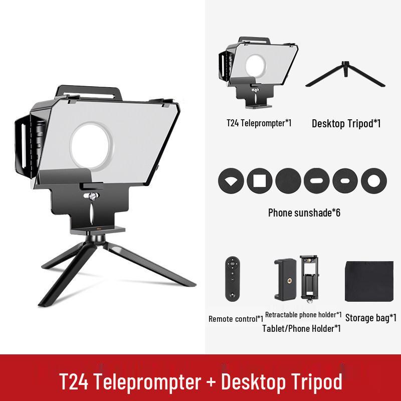 Ruiteng Portable Teleprompter for Tablets and Mobiles