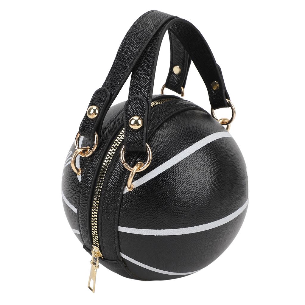 Borsa da Basket da Donna Borsa a Mano a Forma di Pallacanestro Borsa a Tracolla Messenger Borsa a Spalla Monospalla per