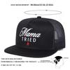 Baseball Snapback Adjustable Casual Summer Spring Hat Net Hip-Hop Stitching Stitched Embroidered Alphabet Tried Mama Neutral Gender Women  Men For