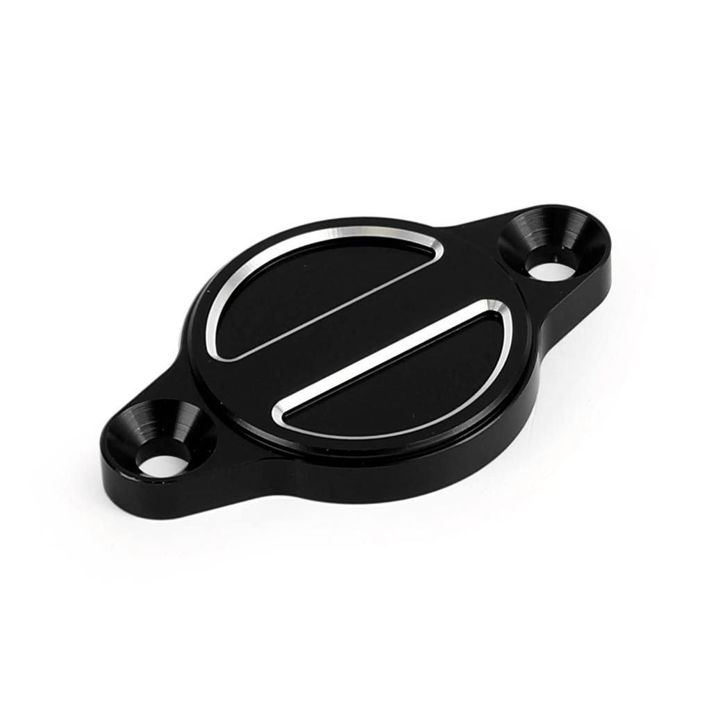 Frezon CNC Aluminum Filter Cap Cover for Ducati Monster 696 821 937 1100 1200S Black