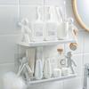 Cartoon Doll Seasoning Jar Sorting Storage Rack Self-adhesive Toilet Bathroom Cosmetics Shelf Bathroom Kitchen Organizer Holder