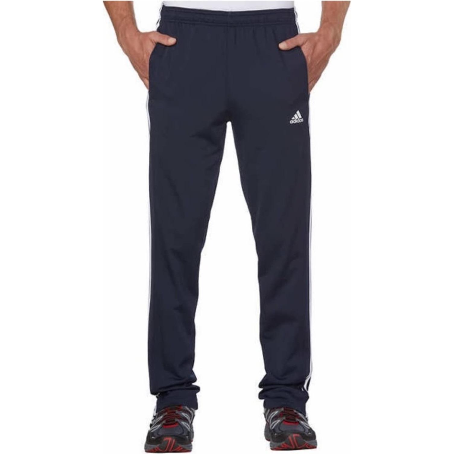 Adidas Essentials Tricot Zip Men Black White CE9963 M
