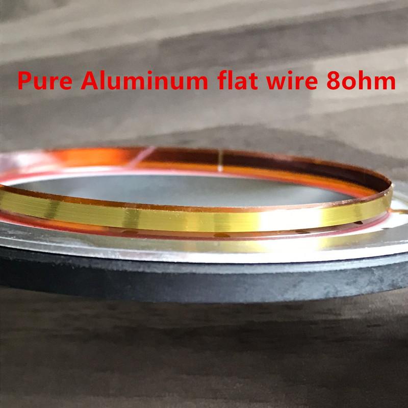 2pcs Replacement For RCF M82 Diaphragm for N850 Driver, Pure Aluminum flat wire