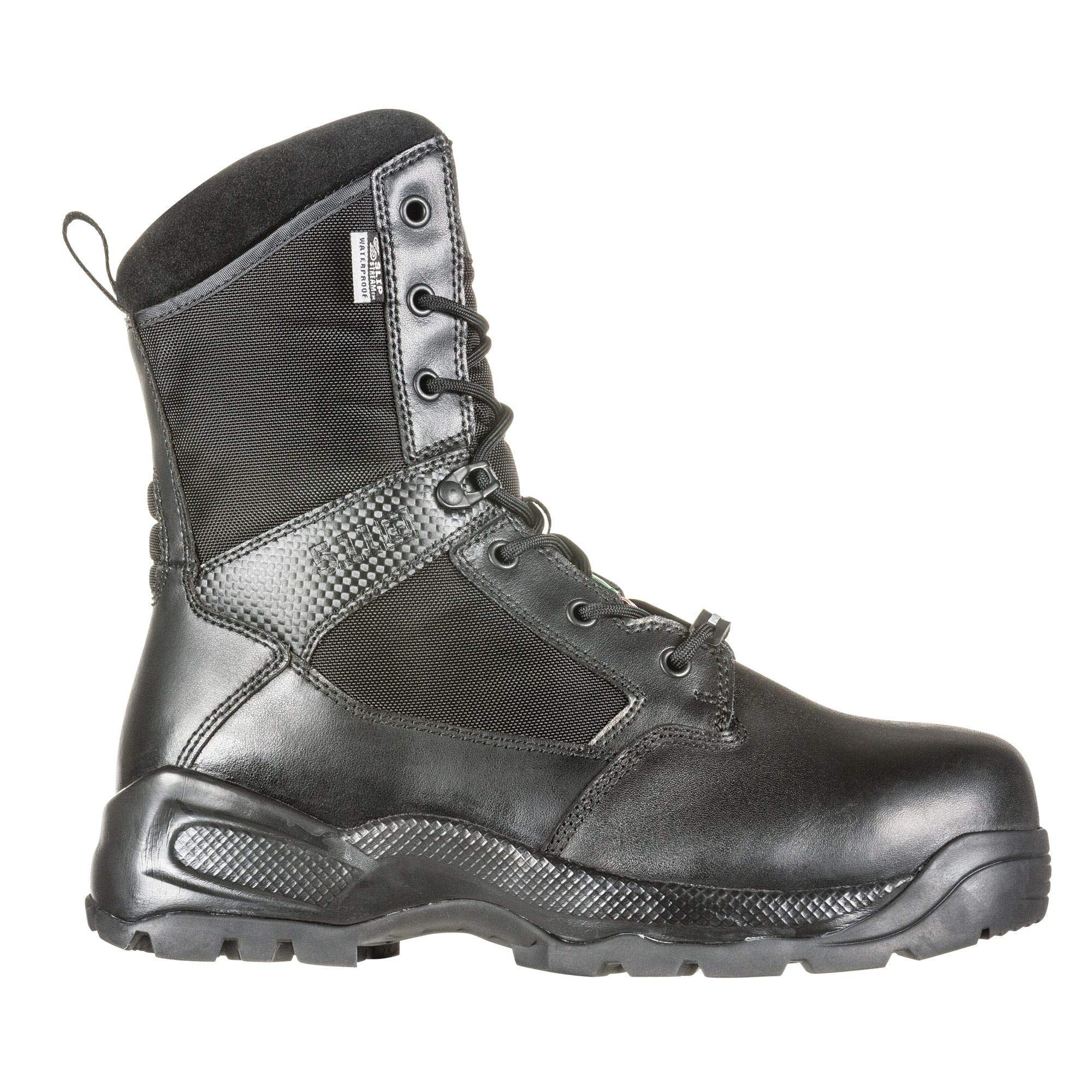 

Five Eleven 12416 ATAC Shield 8 8W 26cm Side Zipper Boots Wide Fit Boots SHIELD BOOTS Enforcement Tactical [5.11] 2.0 Waterproof/Safety Military/Law чорний