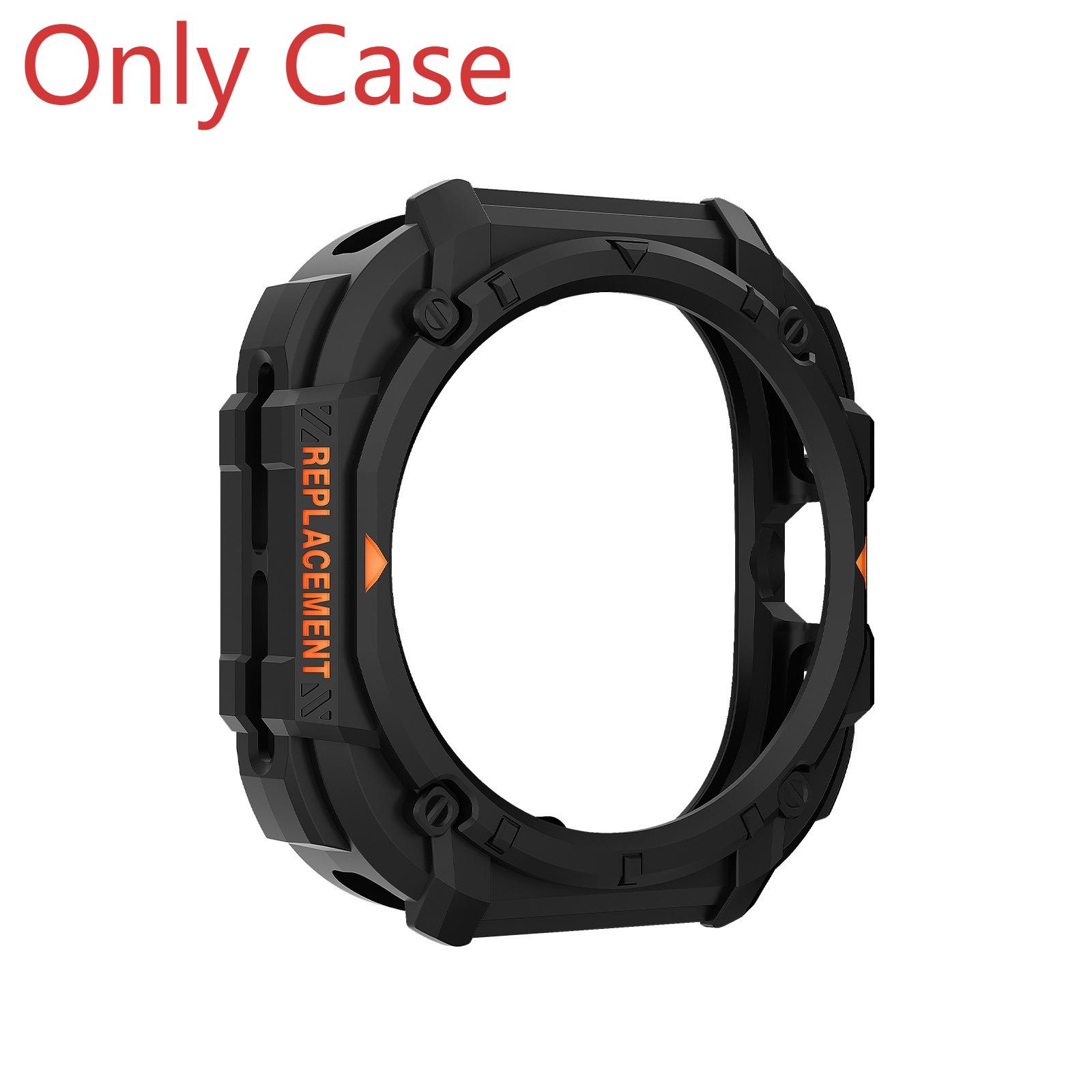 

Захисний чохол+Ремінець Для Samsung Galaxy Watch 7 Ultra 47мм Спортивний ремінець Силіконовий ремінець Correa Браслет Galaxy Watch Ultra 2 2025 Watch Ultra 2025