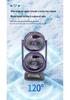 Dual-Head Electric USB Rechargeable Desktop Fan for Indoor and Outdoor Use
