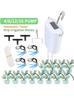 Automatic Plant Flower Watering Pump Home Sprinkler Drip Irrigation Device 2/4/8/16 Heads Pump Timer System Kit Garden Tool