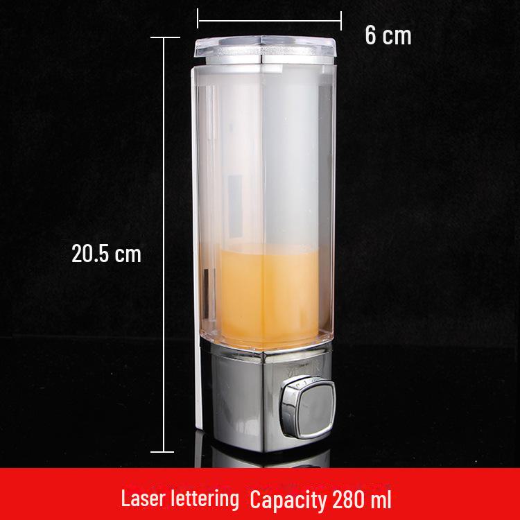 Wall-Mounted Bathroom Soap & Shampoo Dispenser