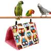 Pet Parrot Hammock Bird Nest Triangular Tent Warm and Comfortable Triangle Bird Cage Nest