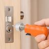 Stainless Steel Lock Plug Spinner Rubber Grip Professional Locksmith Tool  Door Lock Maintenance