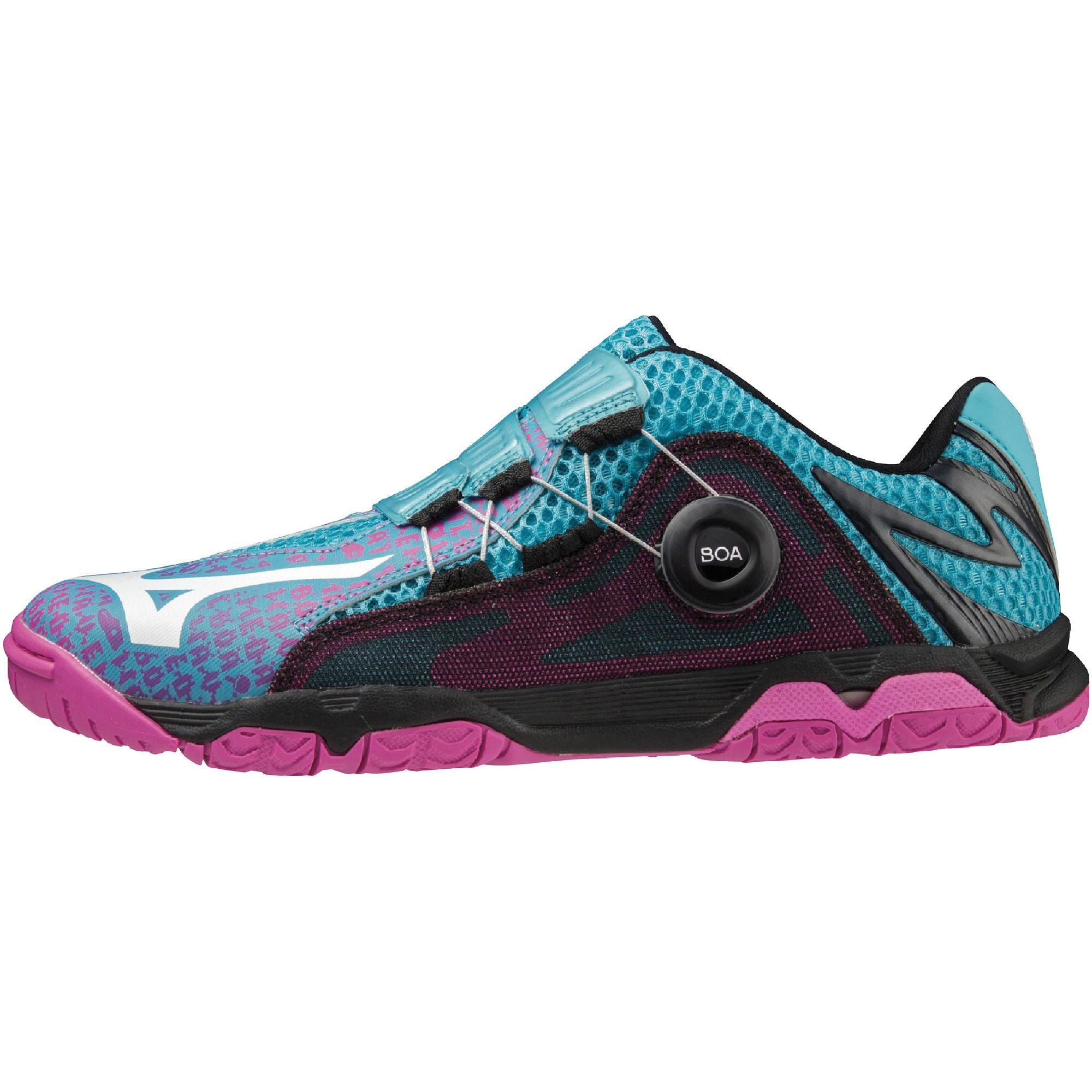 

Mizuno Wave Medal Boa Удобные низкие кроссовки для настольного тенниса Унисекс Обувь Светло-голубые 81GA2012_P-05 40