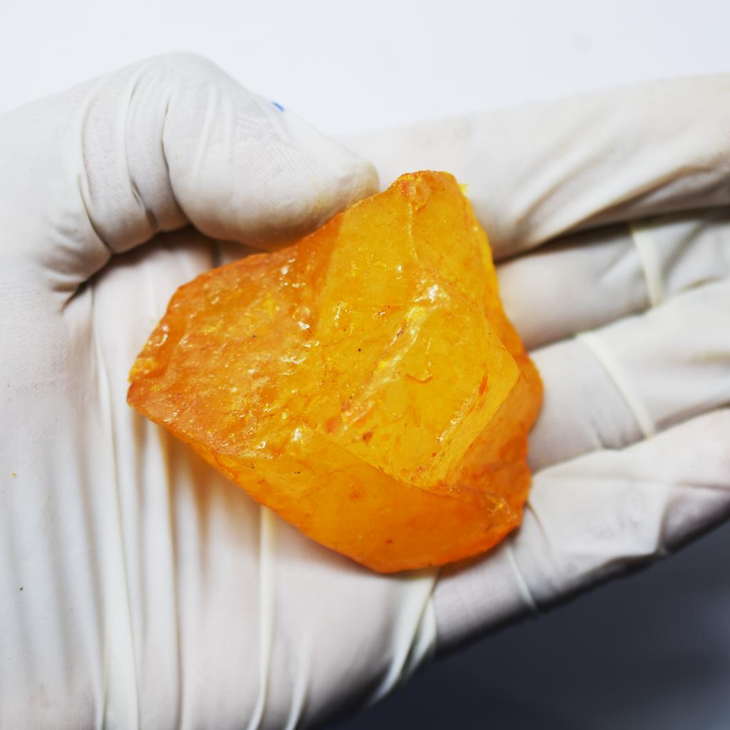 Earth Mined Raw Rough Natural Yellow Sapphire 397.25 Ct Uncut Gemstone