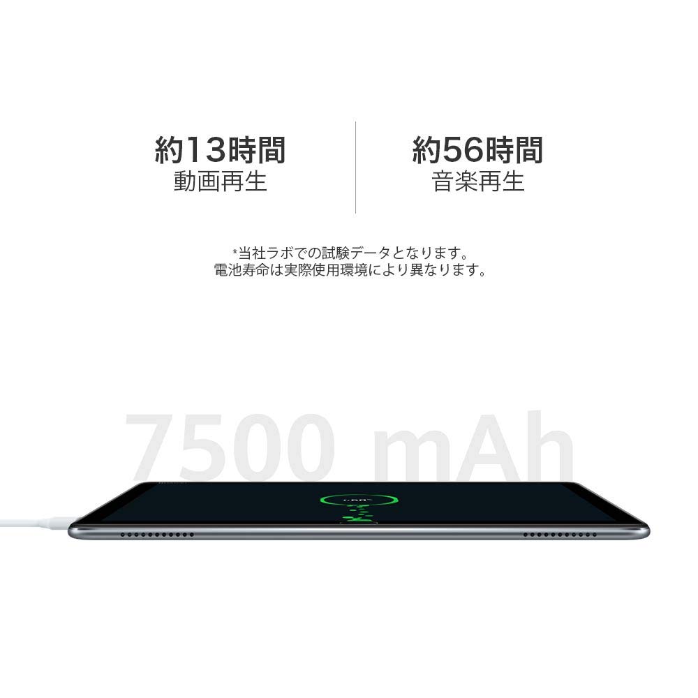 Huawei MediaPad M5 lite 10 Nettbrett med 4GB 64GB Stylus Penn Originalt Deksel Japansk Distributør 10,1-tommers Wi-Fi, RAM, ROM, & Inkludert,