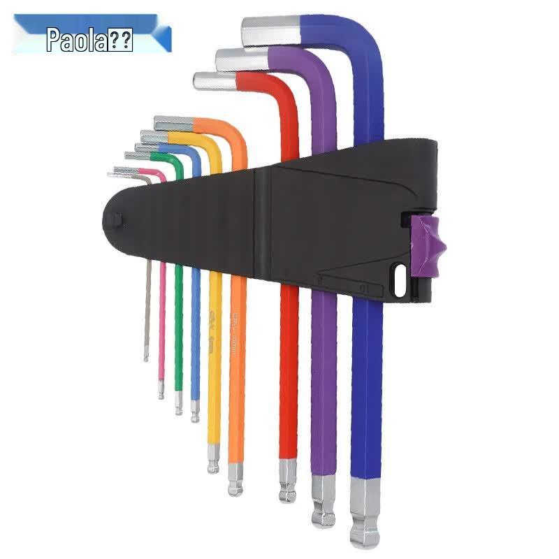Paola 9-Piece Ball End Metric Hex Key Set 1.5mm-10mm