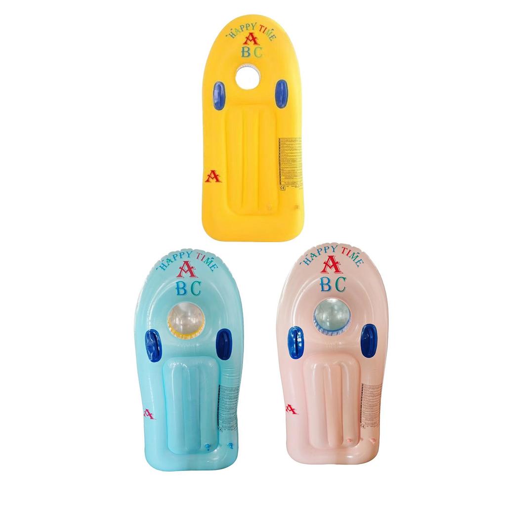 PVC Kids Inflatable Surfboard Summer Water Play Raft for Entertainment