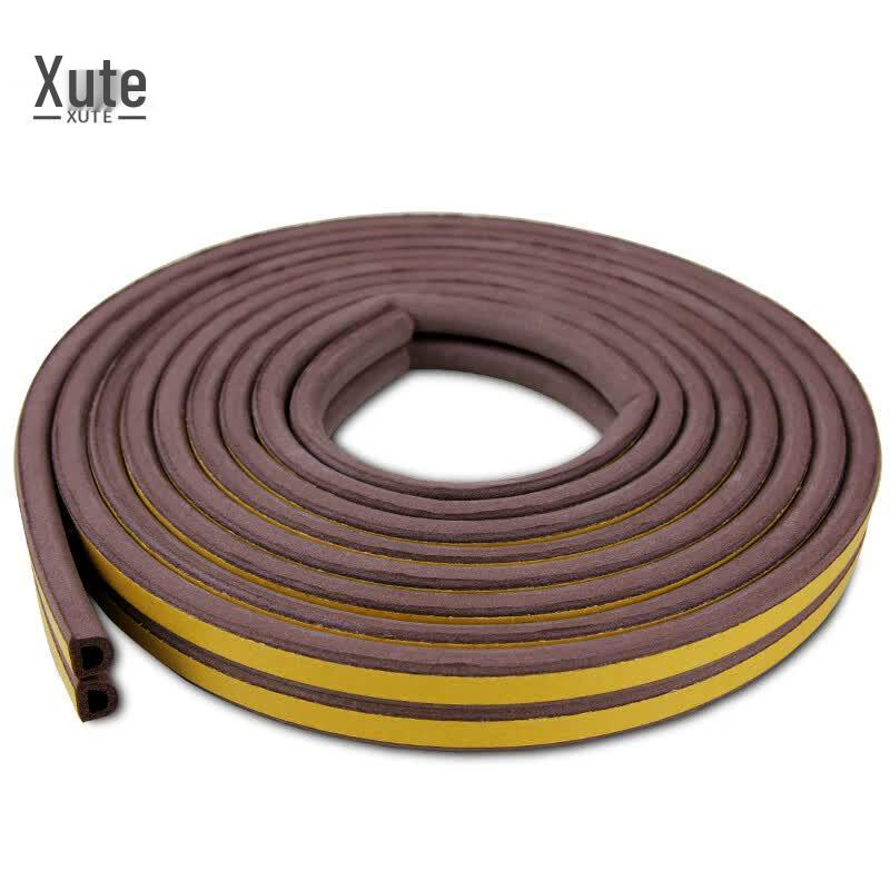 Self-Adhesive Silicone Door Seal Strip