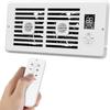 Ventilator Booster 4*10 Inch Încălzire Răcire Inteligentă Ventilație AC Control prin Telecomandă și Termostat Radiator Casnic
