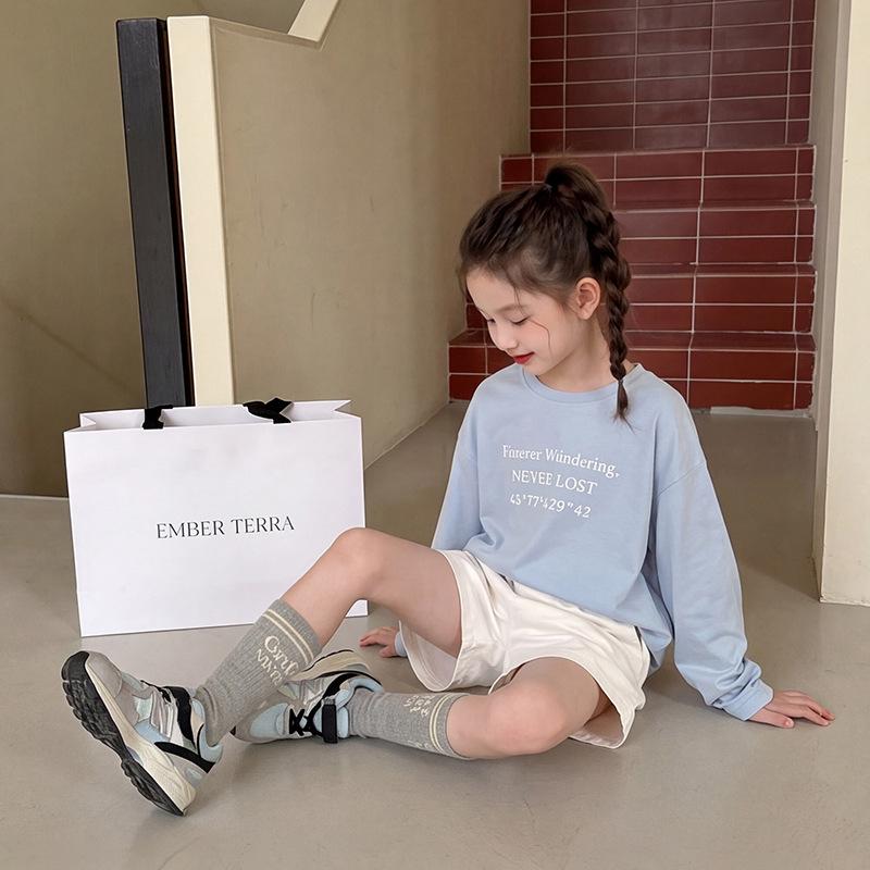Kids' Cotton Soft Korean-Style Casual Shorts - Simple, Stylish Fashion Pants