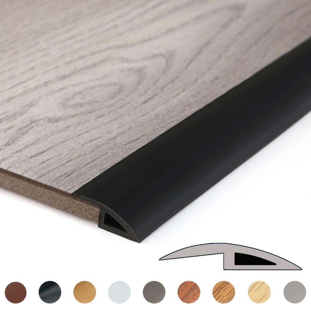 Carpet to Tile Floor Transition Strip Wear-resistant Self Adhesive Edging Trim Strip Household Cuttable Divider Strip Doorway