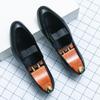 Men's Plus Size Pointed Toe Slip-on Leather Shoes for Formal, Business, Casual, or Wedding Events