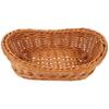 Rattan Storage Basket Baskets Woven Hand Snacks Dining Table Tabletop Fruits Bread
