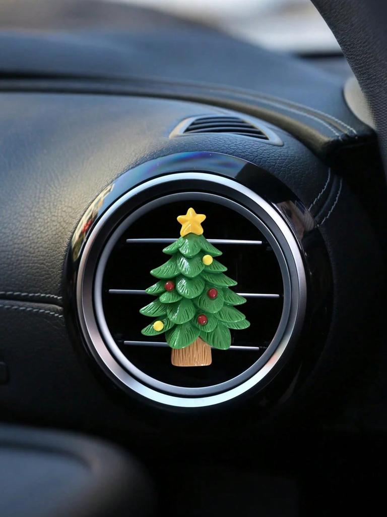 1Pc Cute Christmas Car Air Vent Decoration, a Thoughtful Car Decoration for the Holiday Season