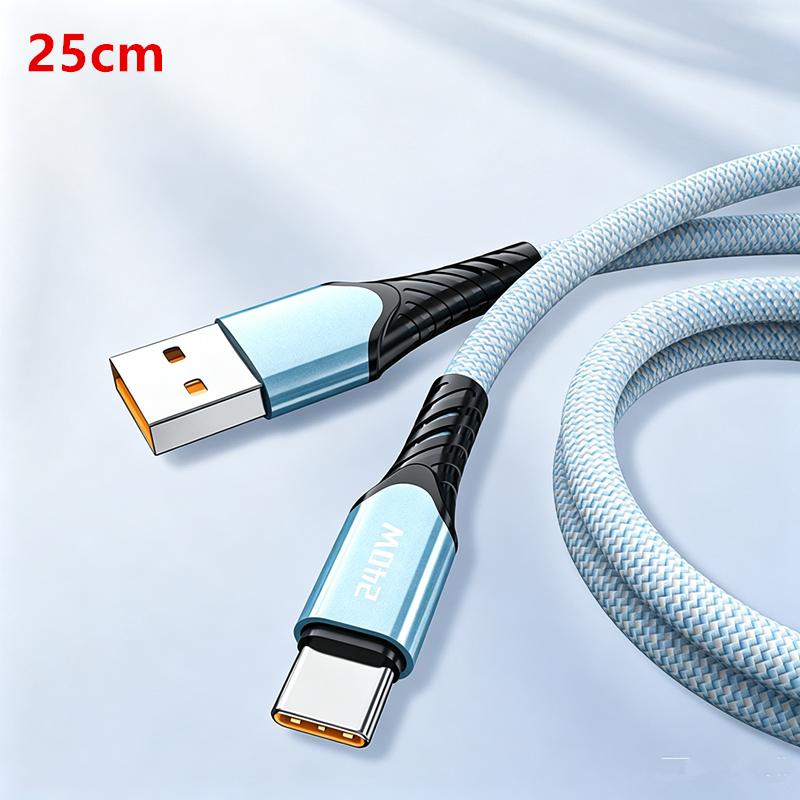 240W Usb C Fast Charging Cable 0.25M/1M/1.5M/2M Phone Usb Type C Quick Charge Data Wire For Phone Usb C Data Line