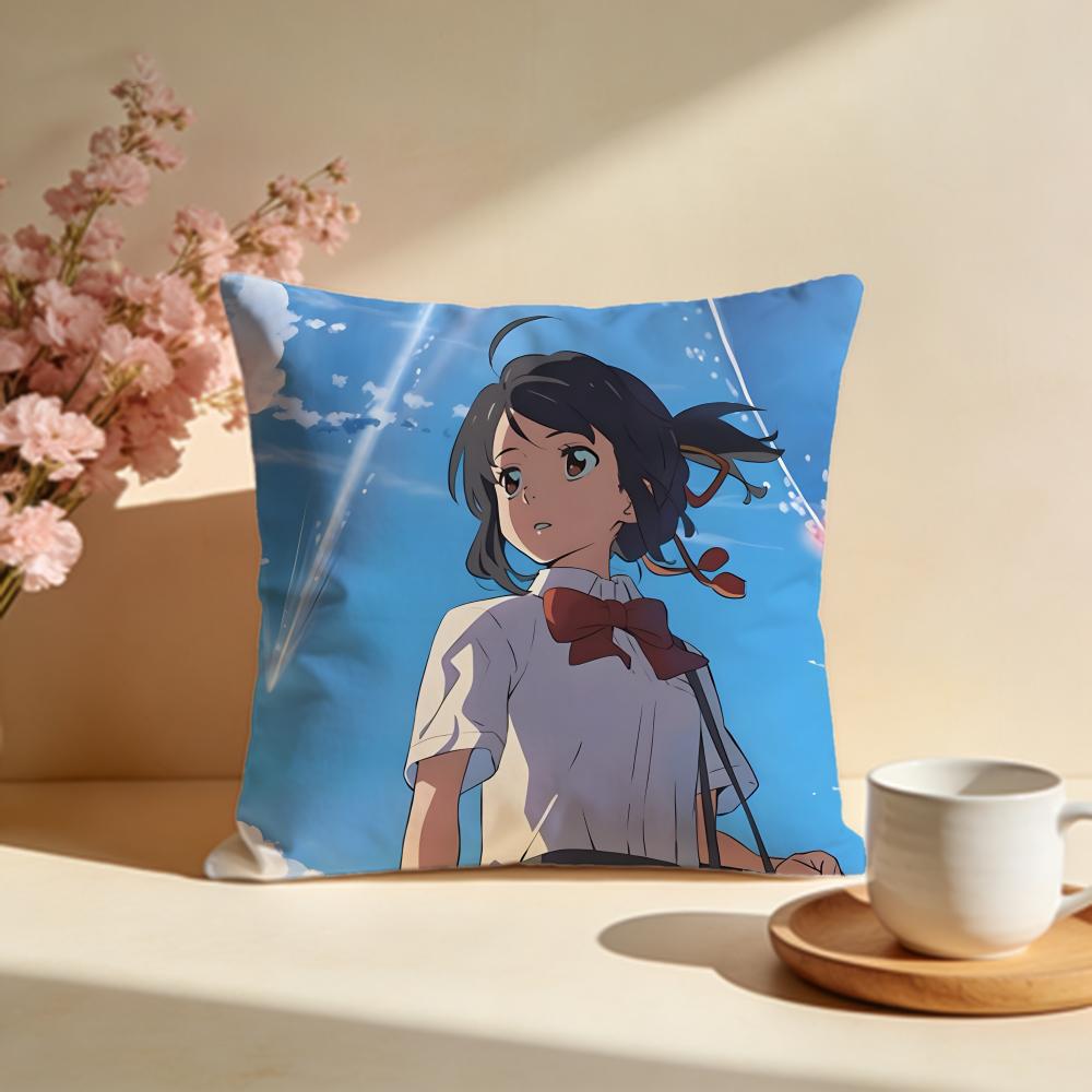 Trendy YYour Nameful Cushion Cover Stylish Washable Pillow Cover Ideal for Couch Bedroom Car Decoration
