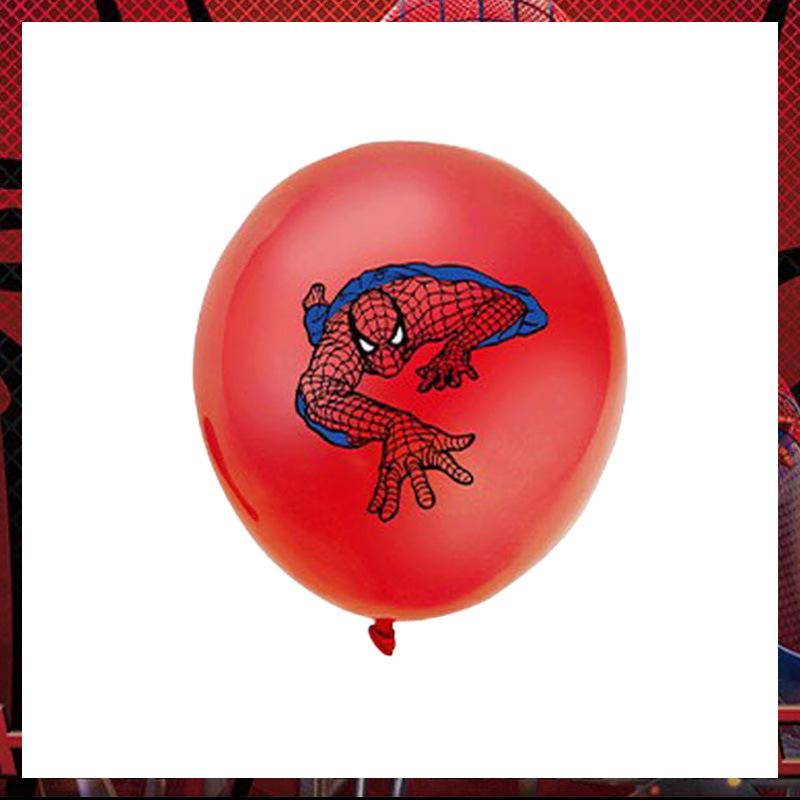 Birthday Superhero Party Tablecloth Balloon Cake Power Strip Background Cloth Set Party Decoration